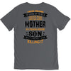 Super Cool Mother Of A Freaking Awesome Son V-Neck Tee