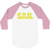 born to sail forced to work 3/4 Sleeve Shirt