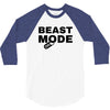 Beast Mode On 3/4 Sleeve Shirt