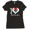 i love you my girlfreind Ladies Fitted T-Shirt