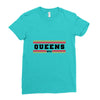 Queens Nyc Ladies Fitted T-Shirt