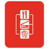 v2 eat sleep poker Mousepad