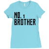 number one brother Ladies Fitted T-Shirt