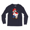 mario licking toad Long Sleeve Shirts
