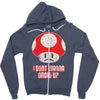 i don't wanna grow up Zipper Hoodie