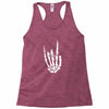 skeleton hand Racerback Tank