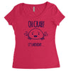 crabby day Women's Triblend Scoop T-shirt