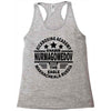 khabib nurmagomedov black logo Racerback Tank