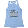 muggle in the streets, wizard in the sheets Racerback Tank