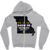 Show Me Totality Zipper Hoodie