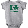 I Love Conor Baby Onesie