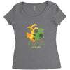 kaiju day Women's Triblend Scoop T-shirt