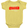 think outside the box thinker Baby Onesie