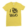 i (fear) vegas Ladies Fitted T-Shirt