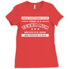 tennis mom Ladies Fitted T-Shirt