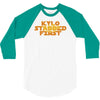 kylo stabbed first 3/4 Sleeve Shirt
