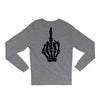 Flipping Someone Off Long Sleeve Shirts