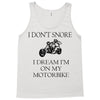motorbike i don't snore biker's biker Tank Top