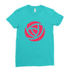 flower Ladies Fitted T-Shirt