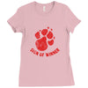 147. sign of winner 040 Ladies Fitted T-Shirt