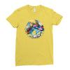 in the midst of war Ladies Fitted T-Shirt