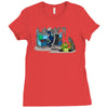 mutant invader Ladies Fitted T-Shirt