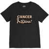 Cancer Picked The Wrong Diva V-Neck Tee