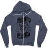 cootie shot (black) Zipper Hoodie