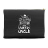 You Cant Scare Me I am Biker Uncle Accessory Pouches