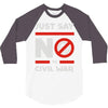 say no to civil war 3/4 Sleeve Shirt