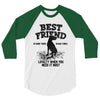 Best Friend Great Dane 3/4 Sleeve Shirt