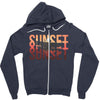 Sunset Zipper Hoodie