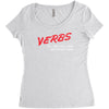 verbs Women's Triblend Scoop T-shirt