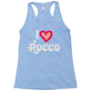 i love rocco Racerback Tank