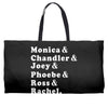 Friends Tv Show Weekender Totes