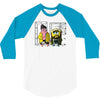 pat and silent bob 3/4 Sleeve Shirt