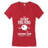forrest gump   ping pong camp   cult film Women's V-Neck T-Shirt
