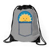 personal sun Drawstring Bags