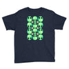 sad alien and daisy nineties grunge pattern Youth Tee