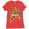 im geeky and i know it Ladies Fitted T-Shirt