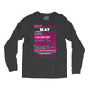 quens are born in may Long Sleeve Shirts