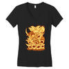 attack Women's V-Neck T-Shirt
