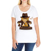 indiana link Ladies Curvy T-Shirt