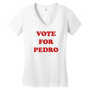 napoleon dynamite   vote for pedro Women's V-Neck T-Shirt