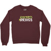 first one to puke drives Crewneck Sweatshirt