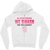 On Wednesdays We Smash The Patriarchy Zipper Hoodie