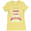 All Women Created Equal But The Best Born In December Ladies Fitted T-Shirt