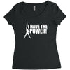 he man 80s retro cartoon cool funky Women's Triblend Scoop T-shirt