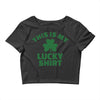 this is my lucky shirt Crop Top
