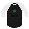 don't mess with me my wife is irish 3/4 Sleeve Shirt